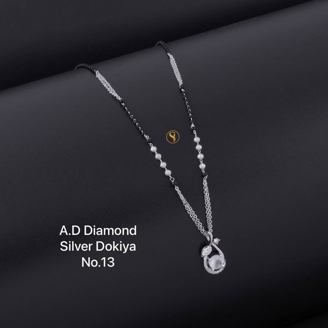 AD Diamond Daily Wear Designer Mangalsutra 14 Manufacturers
